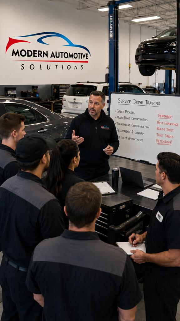 Modern Service Training for Dealers